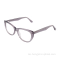 Hochwertiger Katzenaugen Computer Clear Blue Light Brille Acetat Rahmen